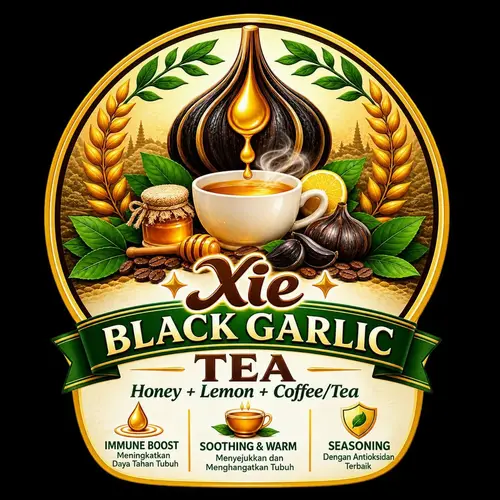 Xie Black Garlic Logo